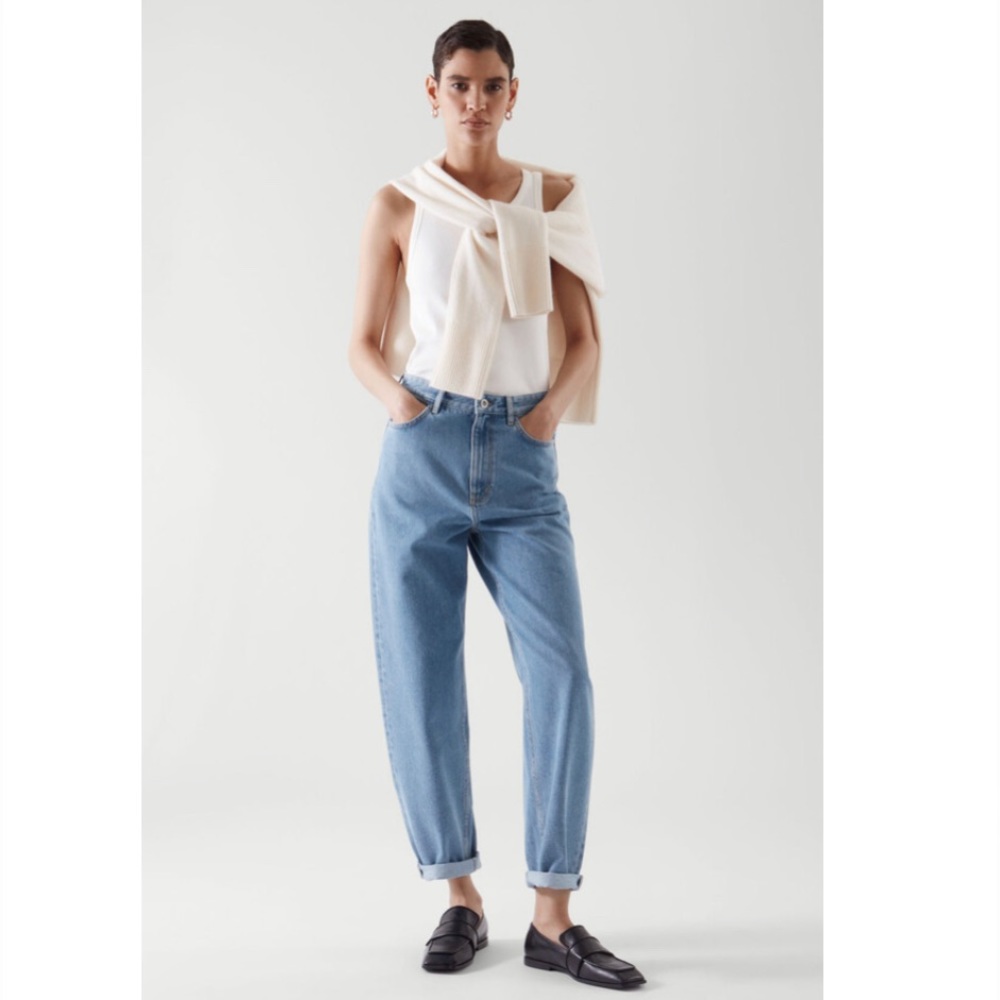 Cos TaperedLeg HighRise Jeans Gem